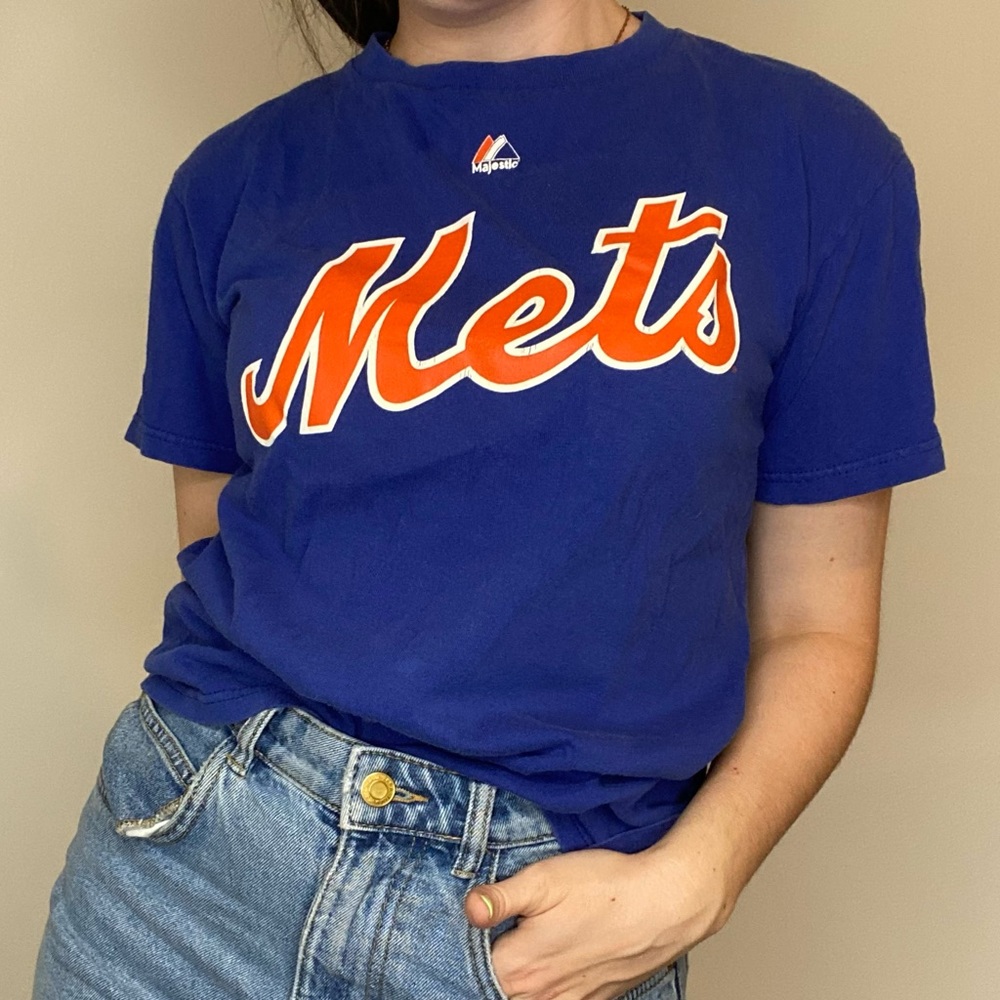 Mets Baseball Tee Size L(Juniors)